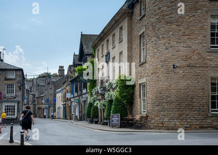 Kirkby Lonsdale eine kleine Gemeinde im Süden Lakeland District von Cumbria, England. wird als Tor zu den Yorkshire Dales und t bekannt Stockfoto