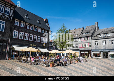 Goslar, UNESCO-Weltkulturerbe, Niedersachsen, Deutschland, Europa Stockfoto