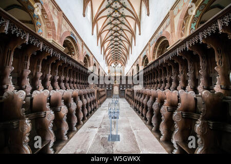 Innenraum des Kloster Maulbronn, UNESCO-Weltkulturerbe, Baden Württemberg, Deutschland, Europa Stockfoto