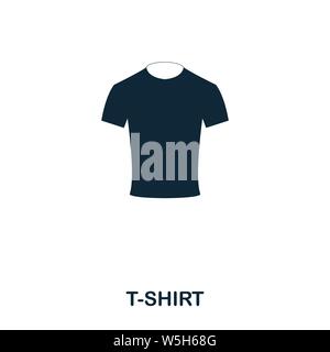 T-Shirt Symbol. Flat Style Icon Design. UI. Abbildung: t-shirt Symbol. Piktogramm isoliert auf Weiss. Fertig in web design, Apps, Software zu verwenden, drucken Stock Vektor
