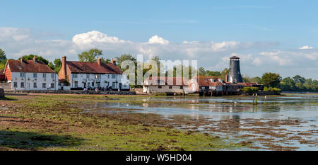 Alte Langstone Mühle, Hampshire Stockfoto