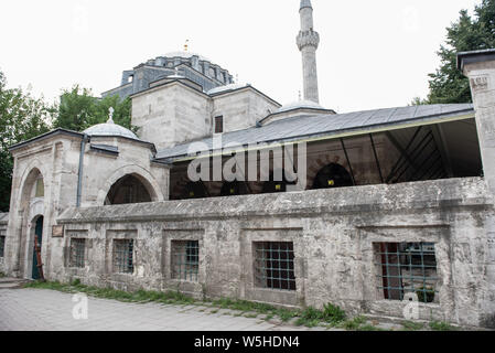 Außenansicht des Kilic Ali Pascha Moschee, die Teil von Ali Pasha Komplex, Moschee komplex und von Mimar Sinan in Beyoglu zwischen 1580 und 1587 erbaut wurde. Stockfoto