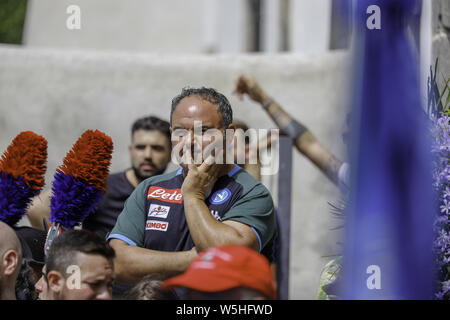 Neapel, Italien. 29. Juli 2019. Italien 07/29/2019 Somma VESUVIANO (NA) Beerdigungen Der carabiniere Mario Cerciello Rega getötet in Rom durch zwei Amerikaner. Quelle: Fabio Sasso/ZUMA Draht/Alamy leben Nachrichten Stockfoto