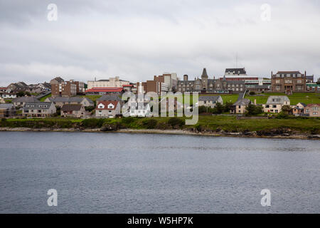 Lerwick Hafen, Festland, Shetland Stockfoto