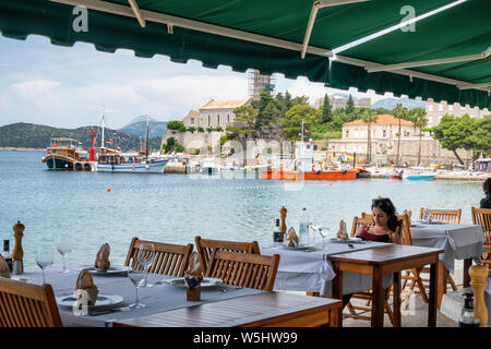 Donje Celo, Insel Kolocep, Elaphiti-Inseln, Dubrovnik, Kroatien Stockfoto