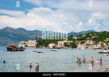 Donje Celo, Insel Kolocep, Elaphiten, Dubrovnik, Kroatien Stockfoto