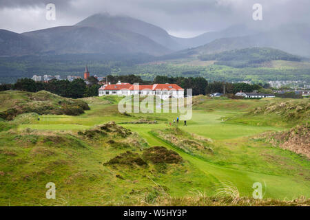 Royal County Down Golf Club Newcastle Nordirland Stockfoto