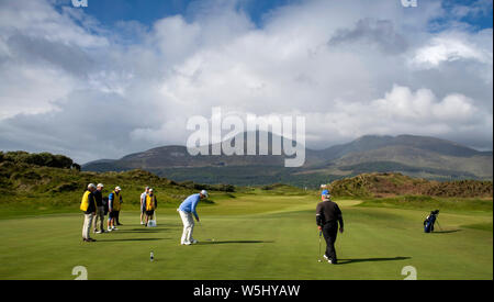 Royal County Down Golf Club Newcastle Nordirland Stockfoto