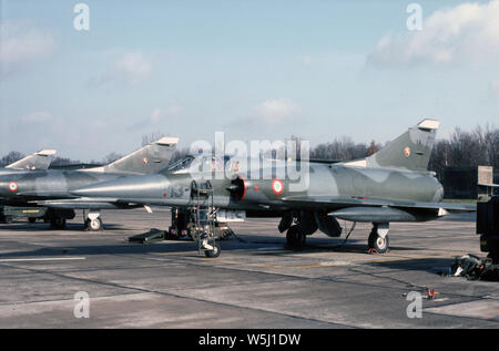 Französische Luftwaffe/Französische Luftwaffe/l'Armée de l'air Dassault Mirage 5F Stockfoto