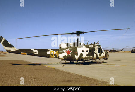 US-Armee/United States Army Bell JUH-1H-Aggressor Unit National Training Center Stockfoto