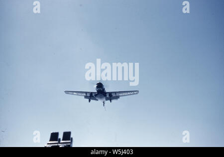 US NAVY/United States Navy Douglas Skyraider AD-W3 Stockfoto