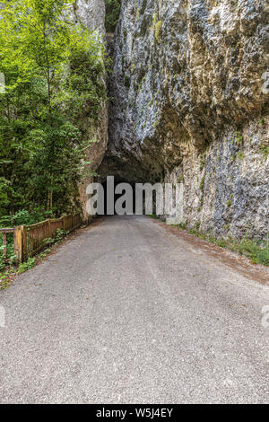 Italien Friaul Val Cellina Barcis - alte Straße der Pordenone - Naturpark der Dolomiten von "Latterie Friulane"