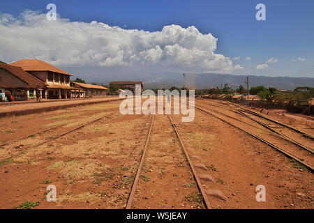 Bahnhof in Ibiza Stadt, Afrika Stockfoto