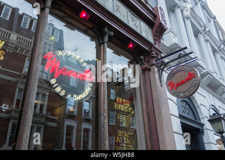 Maxwell's Bar & Grill, King Street, Covent Garden, London, WC2, England, Großbritannien Stockfoto