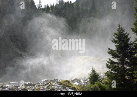 Krimmler Wasserfälle Krimmler Wasserfälle, Österreich, Europa Stockfoto