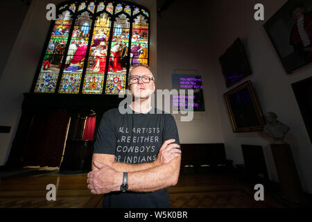 Künstler Nathan Coley Stockfoto