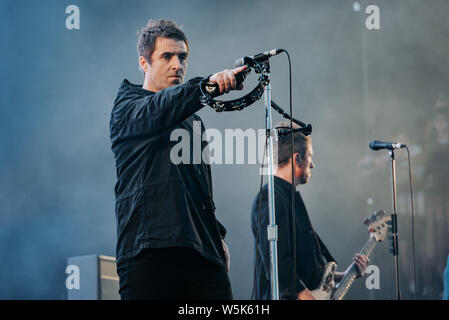 Liam Gallagher in Finsbury Park, London am Freitag, den 29. Juni 2018 Stockfoto