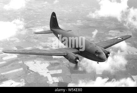 Curtiss C-46 Commando. Stockfoto