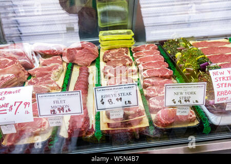 North Miami Beach Florida, Laurenzo's Ital Market, Supermarkt, Lebensmittel, Gourmet-Essen, Shopping Shopper Shopper Shop Geschäfte Markt Märkte Marktplatz Stockfoto