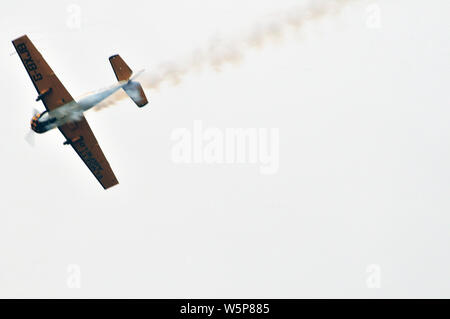 Yak-52 an Old Buckenham Airshow 2019 Stockfoto