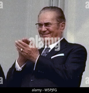 Josip Broz Tito 1971 Stockfoto