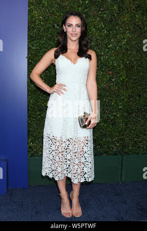 Juli 26, 2019, Beverly Hills, CA, USA: LOS ANGELES - Jun 26: Jessica Lowndes auf das Markenzeichen Sommer 2019 TCA-Party im Privathaus am 26 Juli, 2019 in Beverly Hills, CA (Credit Bild: © Kay Blake/ZUMA Draht) Stockfoto