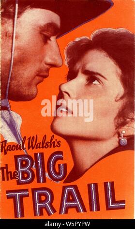 JOHN WAYNE und MARGUERITE CHURCHILL in THE BIG TRAIL 1930 Regisseur Raoul Walsh Fox Film Corporation Stockfoto