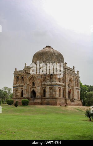 Denkmäler in Lodhi Gärten, Neu Delhi, Indien Stockfoto