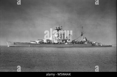 Die battlecruiser HMS Hood 1918 - 1941 Stockfoto