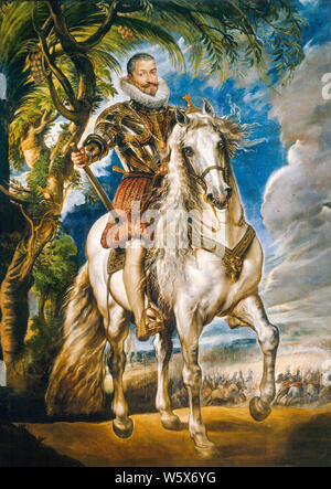 Peter Paul Rubens, Equestrian Portrait des Herzogs von Lerma, Malerei, 1603 Stockfoto