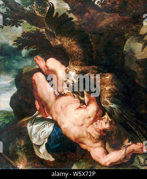 Peter Paul Rubens, Malerei, Gefesselter Prometheus, 1611-1618 Stockfoto