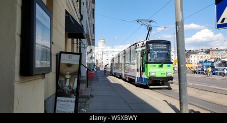 Sommer in Helsinki-2019 Stockfoto