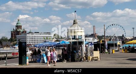 Sommer in Helsinki-2019 Stockfoto