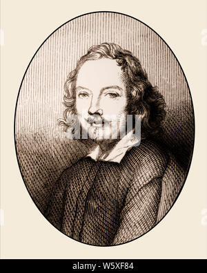 Andrea Sacchi, 1599 - 1661, italienischer Maler Stockfoto