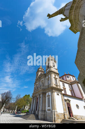 Besuchen sie beeindruckende Kathedrale von Bom Jesus do Monte. Tenoes, Braga, Portugal Stockfoto