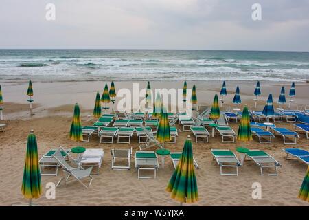 Ein Tag am Strand Stockfoto