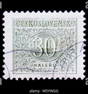 Der Tschechoslowakei Briefmarken Markenheftchen Stockfoto