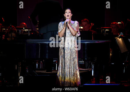 Juli 29, 2019, Toronto, Ontario, Kanada: kanadische Sängerin und Songwriterin Sarah McLachlan durchgeführt eine ausverkaufte Show in Toronto. Im Bild: SARAH MCLACHLAN (Credit Bild: © Engel Marchini/ZUMA Draht) Stockfoto