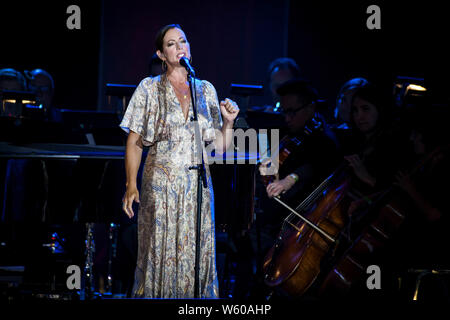 Juli 29, 2019, Toronto, Ontario, Kanada: kanadische Sängerin und Songwriterin Sarah McLachlan durchgeführt eine ausverkaufte Show in Toronto. Im Bild: SARAH MCLACHLAN (Credit Bild: © Engel Marchini/ZUMA Draht) Stockfoto