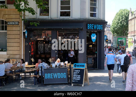 Die Brewdog Pub in der Nähe von Bristol, Bristol City Centre, VEREINIGTES KÖNIGREICH Stockfoto