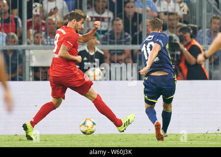 München, Deutschland. 30. Juli 2019. Max Kruse, Fenerbahce 10 Schießt, Schießt Ziel für 1-6 FC BAYERN MÜNCHEN - FENERBAHCE ISTANBUL Fußball AUDI CUP 2019, A l l i a n z a r e n ein München, 30. Juli 2019 FCB, Saison 2019/2020, © Peter Schatz/Alamy leben Nachrichten Stockfoto