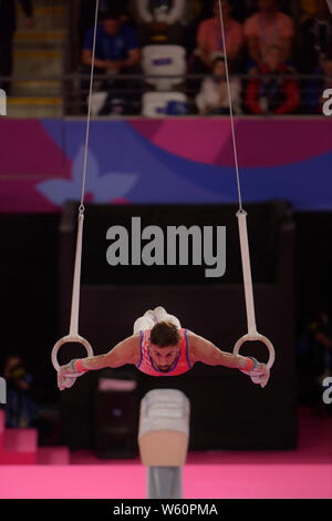 Lima, Peru. 30. Juli, 2019. Rafael Rosendi an der Rolle Test Pan American Games von Lima 2019. Lima. PE. Credit: Reinaldo Reginato/FotoArena/Alamy leben Nachrichten Stockfoto