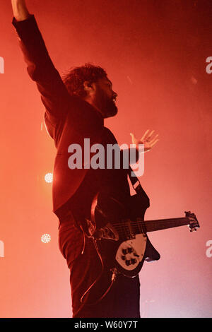 Bande von Jugendlichen im Enmore Theatre in Sydney am 29. November 2018. Stockfoto