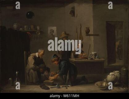 David Teniers der Jüngere - Dorf Arzt. Stockfoto