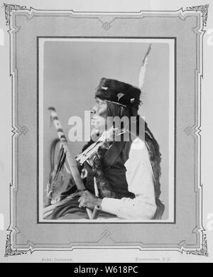 Big Head-Na - Su-Na - Tunka. Sans Arc Sioux, 1872 Stockfoto