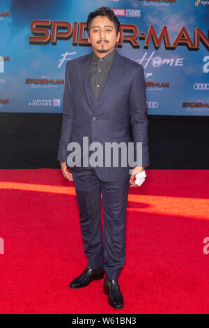 Hollywood, CA - 26. Juli 2019: Tony Revolori besucht Premiere von Spider-Man, fern von zu Hause in TCL Chinese Theatre Stockfoto