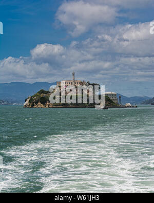Alcatraz-Insel in San Francisco Stockfoto