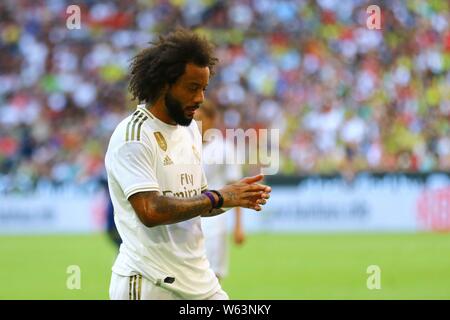 München, Deutschland. 30. Juli, 2019. Muenchen, Deutschland Juli 30, 2019: Audi Cup - 2019 - Real Madrid. Tottenham Hotspur Marcelo (Real Madrid), Förderung/Single Image/| Verwendung der weltweiten Kredit: dpa/Alamy leben Nachrichten Stockfoto