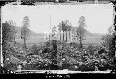 Cooley's Ranch, 10 Meilen östlich von Camp Apache, Arizona, 1873 Stockfoto