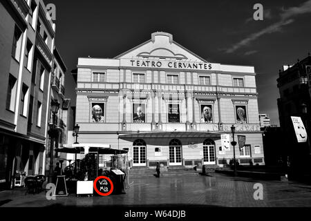 Teatro Cervantes, Malaga, Andalusien, Spanien Stockfoto